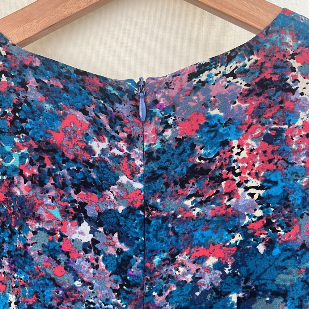 Liberty Art Fabrics Colourful Silk Midi Dress - Picture 4 of 8